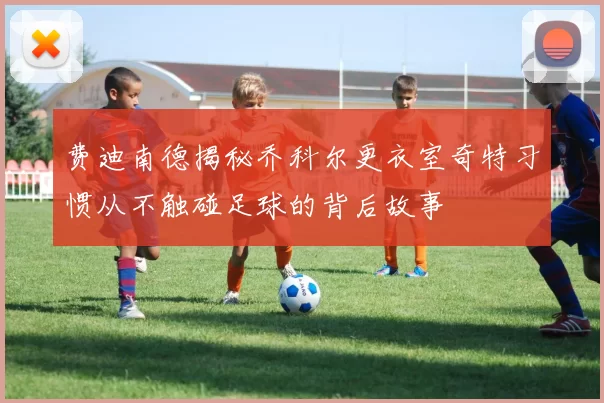 费迪南德揭秘乔科尔更衣室奇特习惯从不触碰足球的背后故事